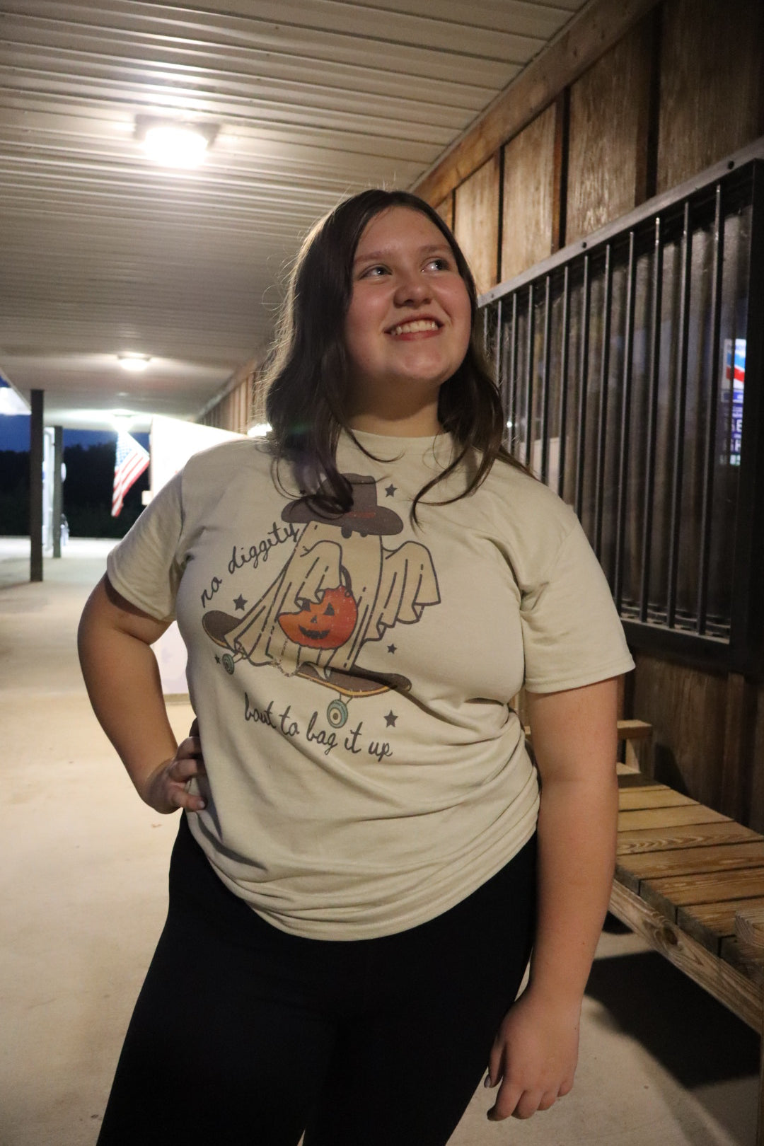 No Diggity Ghost Graphic Tee