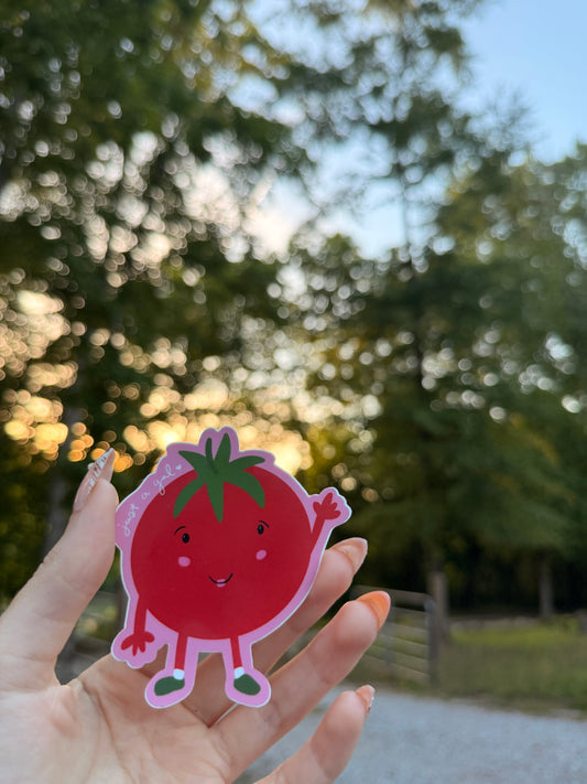 Tomato Gal Sticker