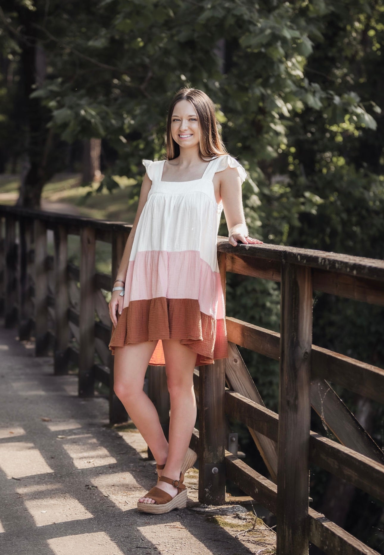 Tri-Colored Dress
