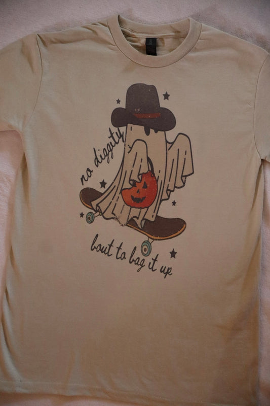 No Diggity Ghost Graphic Tee