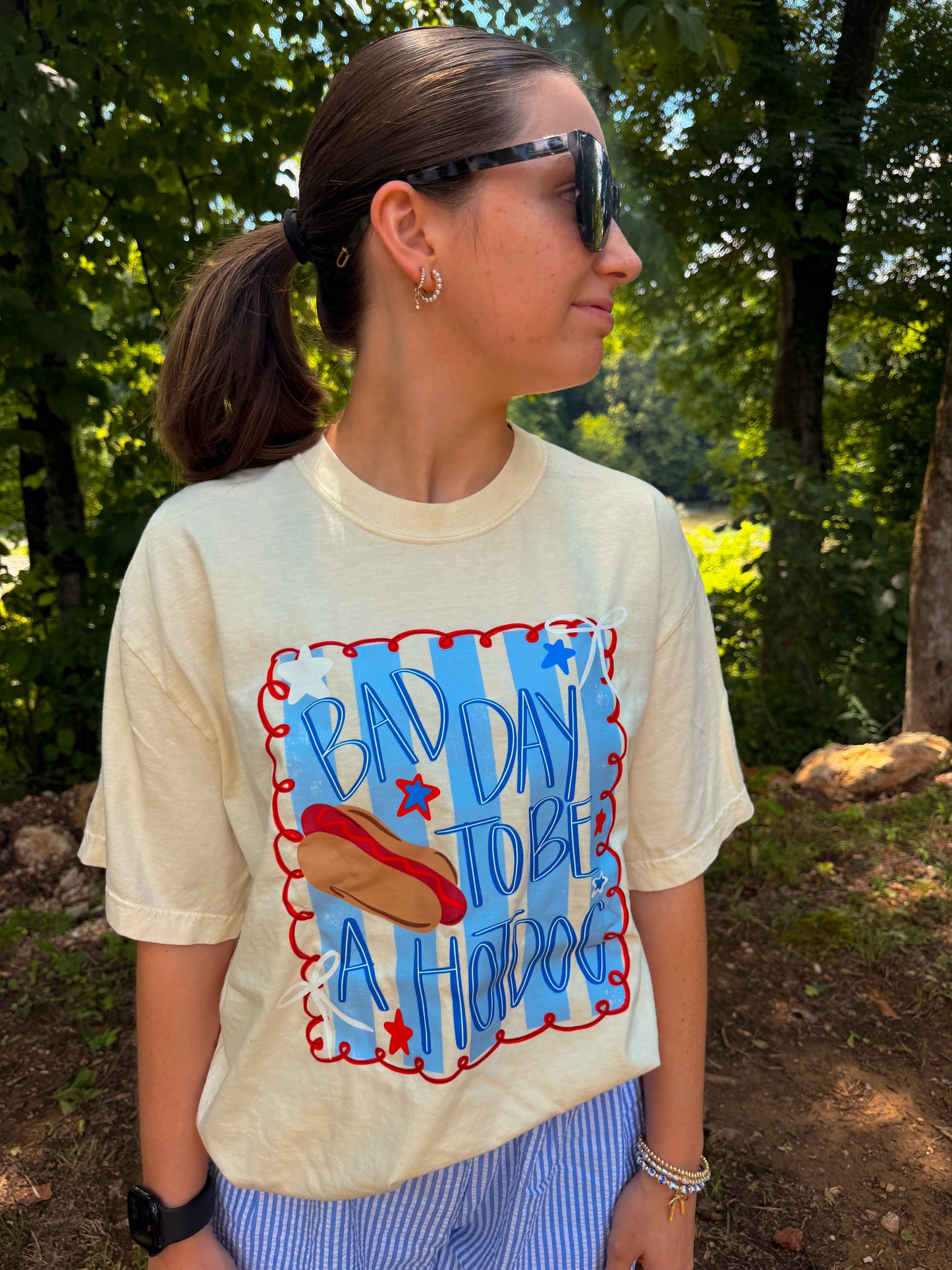 Bad Day to Be a Hot Dog Tee (PREORDER)