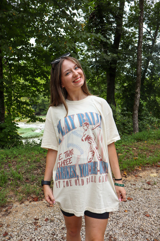 Old Ball Game Graphic Tee