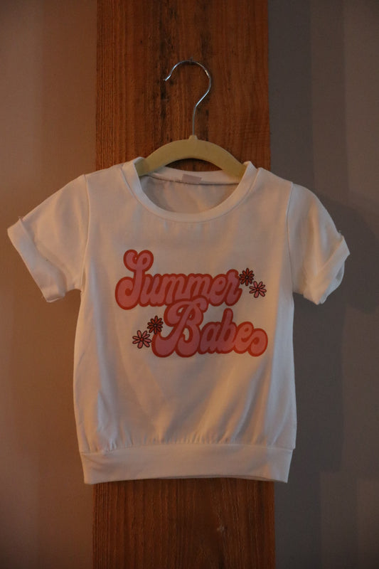 Baby/Girls Summer Babe Tee