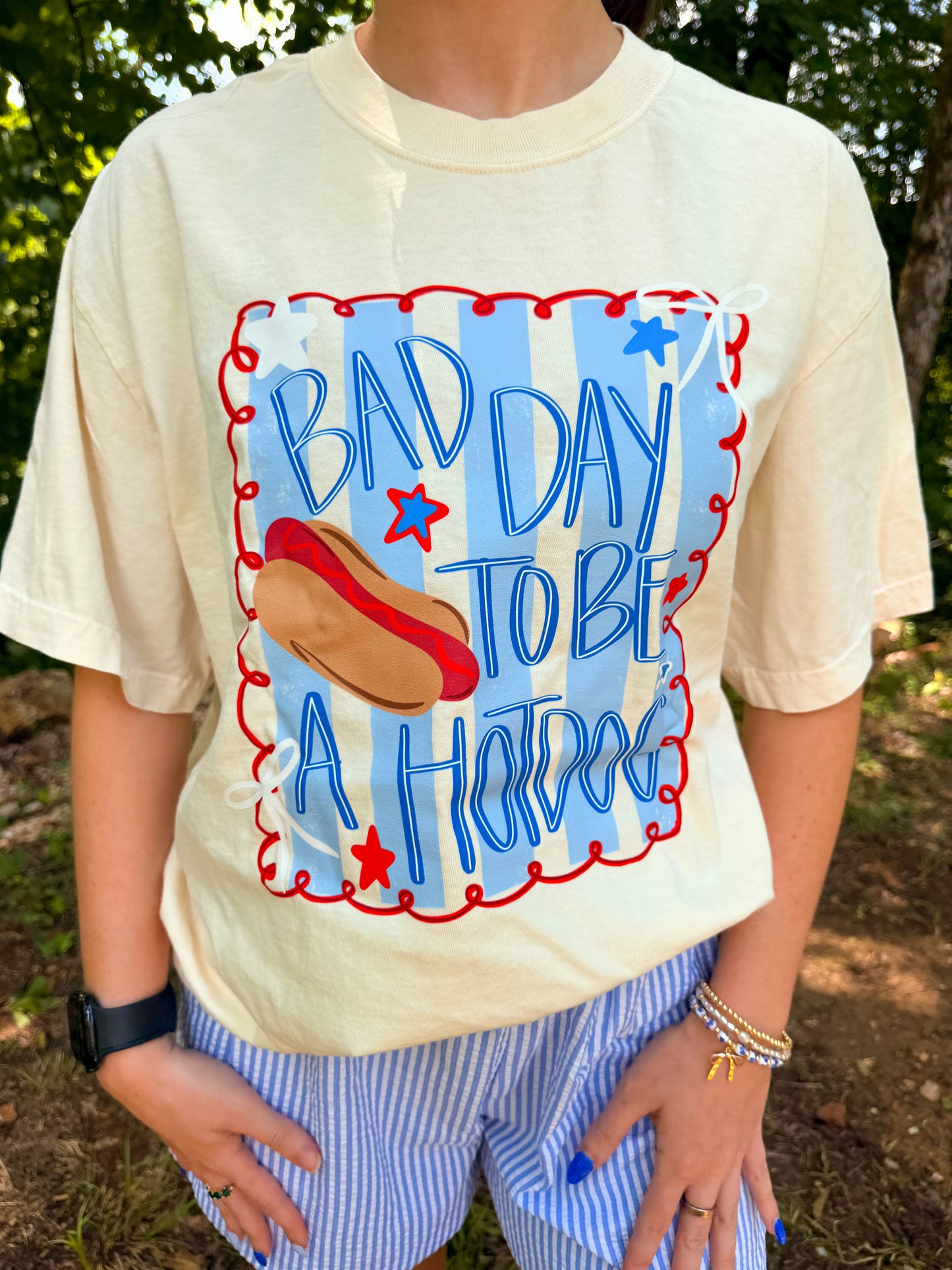 Bad Day to Be a Hot Dog Tee (PREORDER)