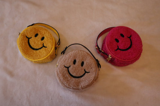 Mini Happy Face Handbag Purse