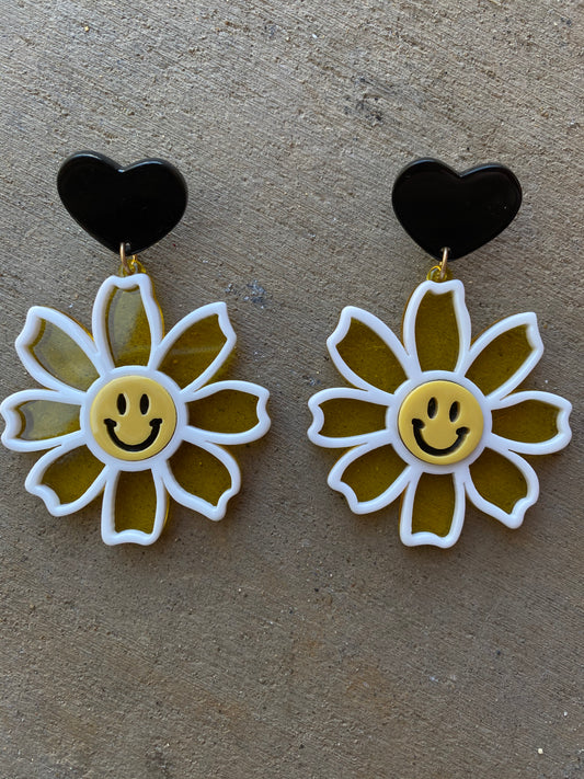 Smily Flower Earrings
